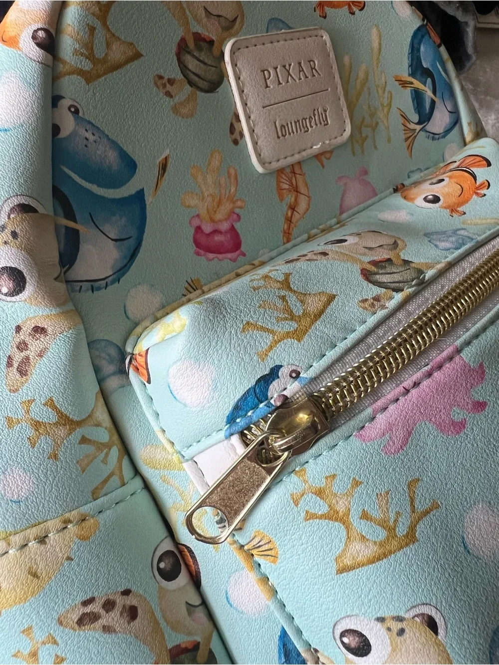 Loungefly Disney Pixar Finding Nemo Watercolor Mini Backpack